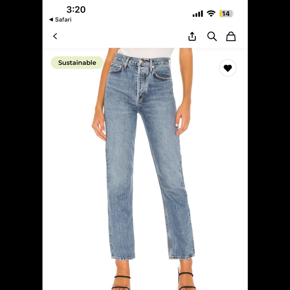Agolde 90s pinch waist jeans